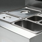 Elektrische Bain-marie 8 GN 1/3 H.150 Mm, Open Kast