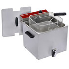 Elektrische Friteuse Tafelmodel 12 Liter + Aftapkraan