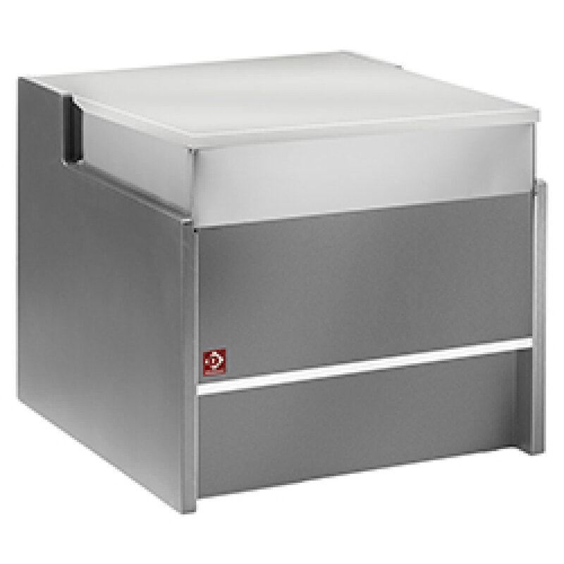 Kassa-sectie 1000 mm - Grijs