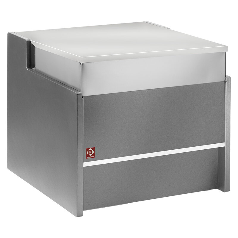 Kassa-sectie 700 mm - Grijs