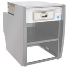 Kassa-sectie 1000 mm - Grijs/wit