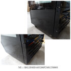 Full Vitrine 440 Lt., 5 Glazen Niveaus, Geventileerd - Pastry - Zwart