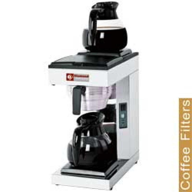 Koffiepercolator - 1 Groep + 2 Verwarmplaten