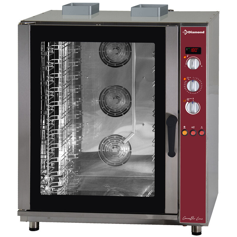 Convectie Oven op Gas, 11x En(gn) Automatische Bevochtiger