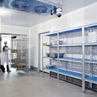 Hoekrek in Geanodiseerd Aluminium 4 Niveau's "modular Rack"