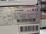 Gekoelde Saladette Met Deksel 4x GN 1/1 - 150 mm + Reserve 3 Deuren GN 1/1, 380 Lit