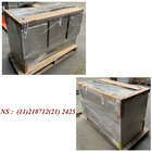 Gekoelde Saladette Met Deksel 4x GN 1/1 - 150 mm + Reserve 3 Deuren GN 1/1, 380 Lit