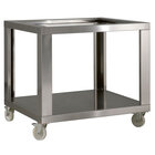 Imitatie Rvs Steun Voor Gl4/33, Met Wielen, 2 Met Rem
