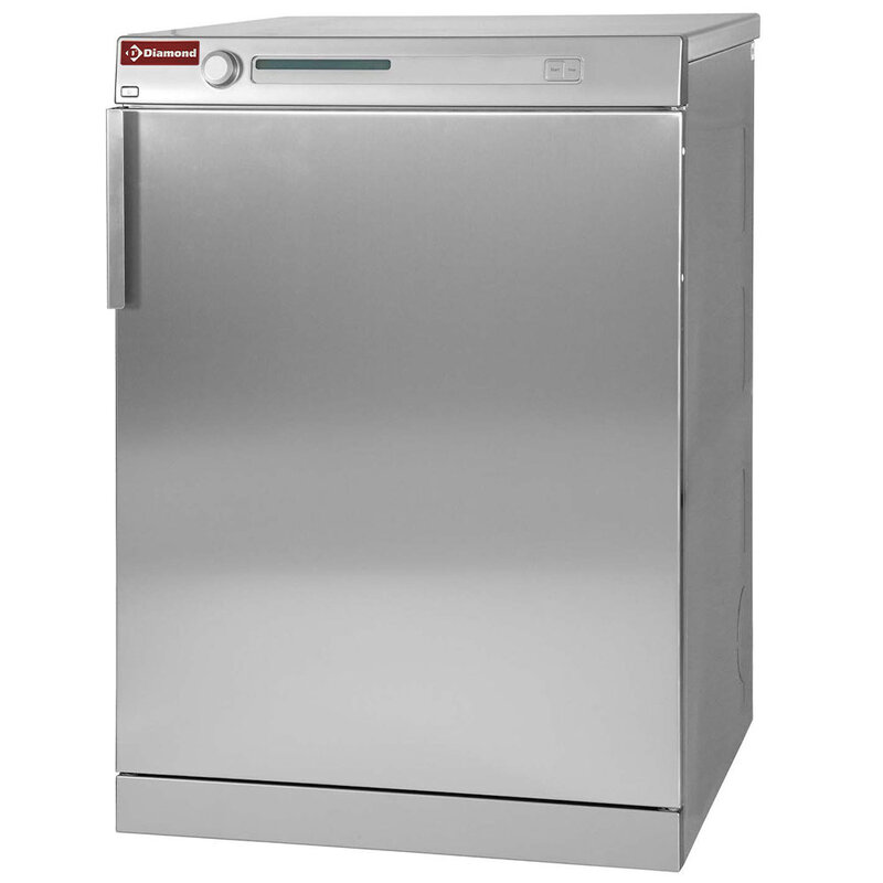 Droogkast 6,5 kg "inox-titanium", Met Condensor