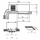 Plafond Koelgroep T° -15°-25°