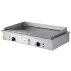 Teppanyaki Elektrische Plaat, 2 Zones (2x 5 Kw), Tafelmodel