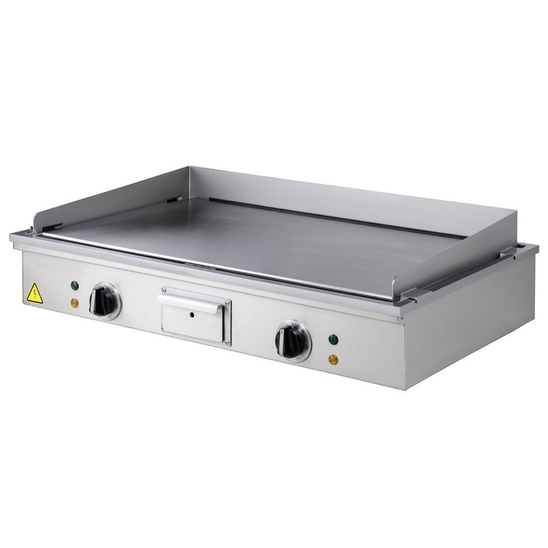 Teppanyaki Elektrische Plaat, 2 Zones (2x 5 Kw), Tafelmodel