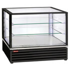 Gekoelde Vitrine, EN of Gn, Geventileerd, 3 Niveaus, Zwart