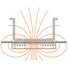 Inductieplaat "wok" 3500 Watt, Tactiele Toetsen