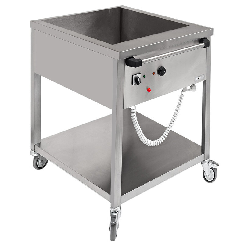 Mobiele Bain-marie 2x Gn1/1