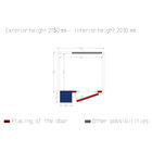 Kamer Iso 60 Met Groep, Afm. Int. 1430 x 1230 xh 2030 mm (4,07 M³ )