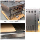 Elektrische Oven 2x 6 Pizza's Diam.350mm, 2 Kamers