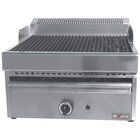 Stoomgrill op Gas Met Gietijzeren Rooster -top-
