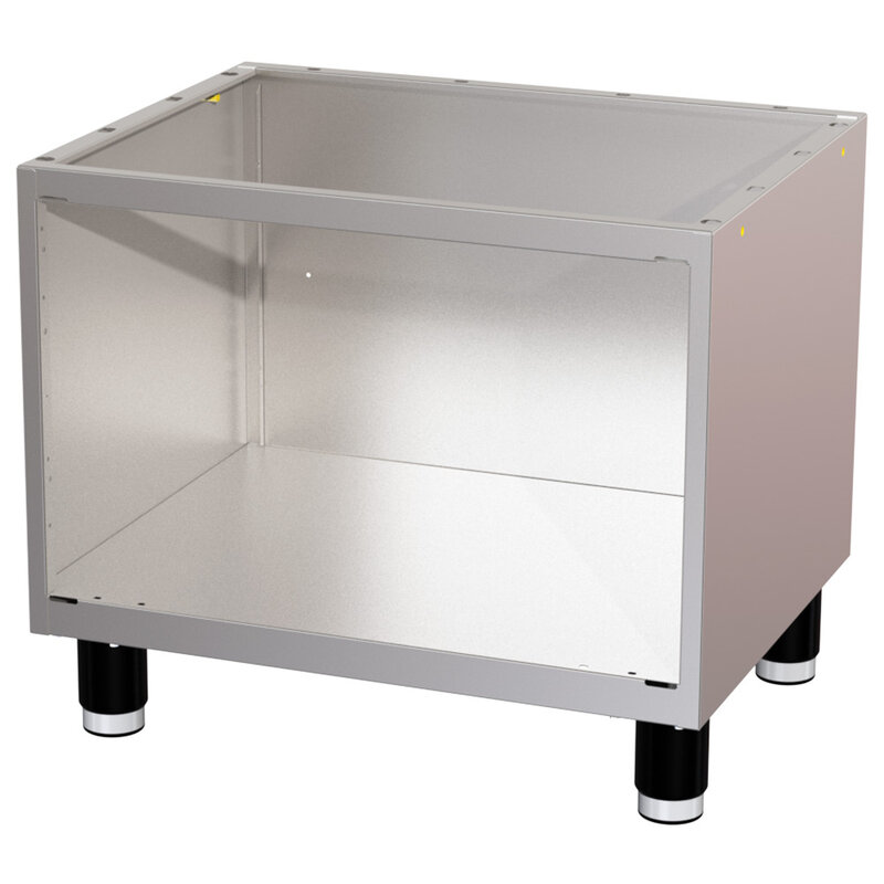 Neutrale Kast in Rvs, 660 mm (zonder Deuren)
