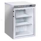 Statische Vriezer, Glazen Deur, 200 Liter - R.v.s.