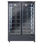 Verticale Vrieskastvitrine, 1084 Liter - Zwart