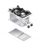 Gastro-inox Mareno Drop-in Kooktoestel 2 Branders, 40cm