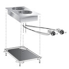 Gastro-inox Mareno Drop-in Elektrische Kookplaat , 40 Cm, 2 Plaats