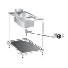 Gastro-inox Mareno Drop-in Friteuse 10 Liter, 40 cm 9kw