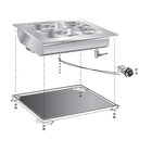 Gastro-inox Mareno Drop-in Bainmarie 60 cm