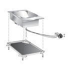 Gastro-inox Mareno Drop-in Frites Warmhoudapparaat, 40 cm