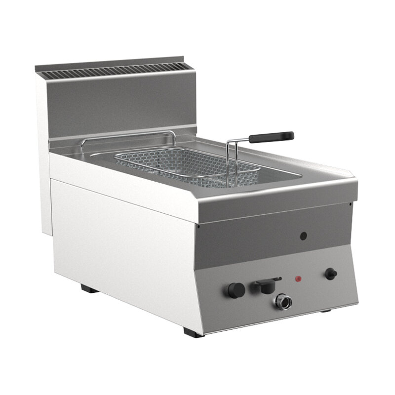 Gastro-inox Mareno M1-600 Gasfriteuse 8 Liter, 40cm