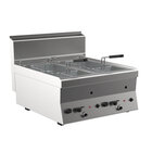 Gastro-inox Mareno M1-600 Gasfriteuse 8 + 8 Liter, 70cm