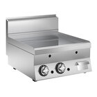 Gastro-inox Mareno M1-600 Gasbakplaat Met Gladde Verchroomde Plaat, 60cm