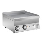 Gastro-inox Mareno M1-600 Elektrische Bakplaat Met Gladde Verchroomde Plaat, 60cm