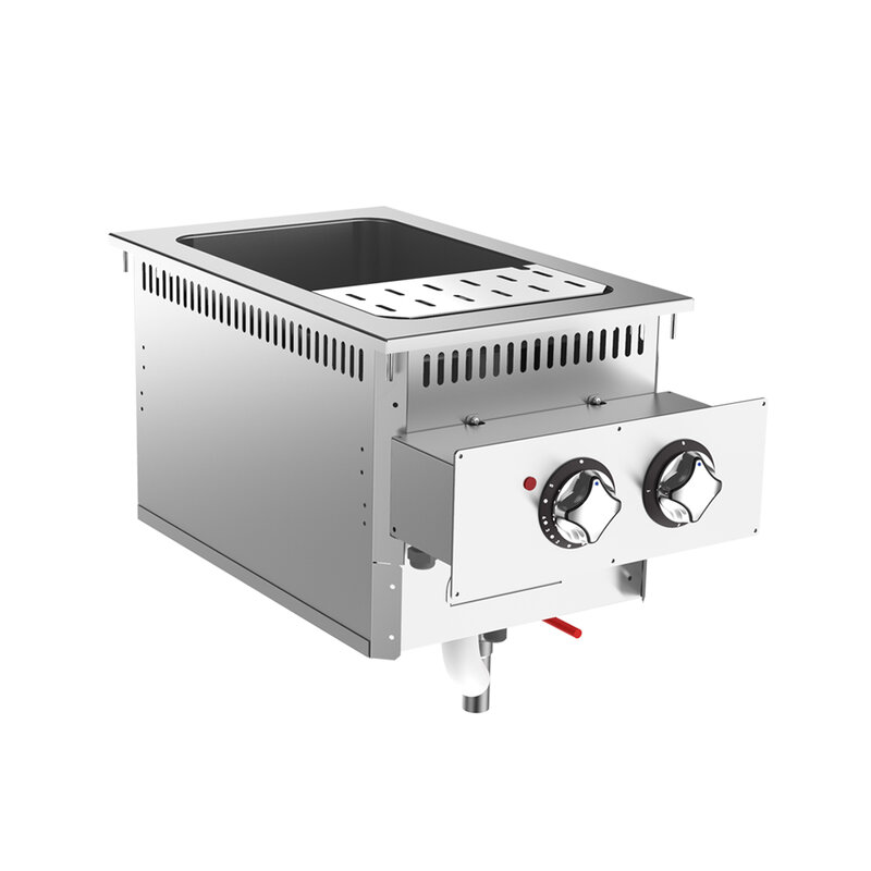 Gastro-inox Mareno 700 Drop-in Pastakoker 28 Liter, 40cm