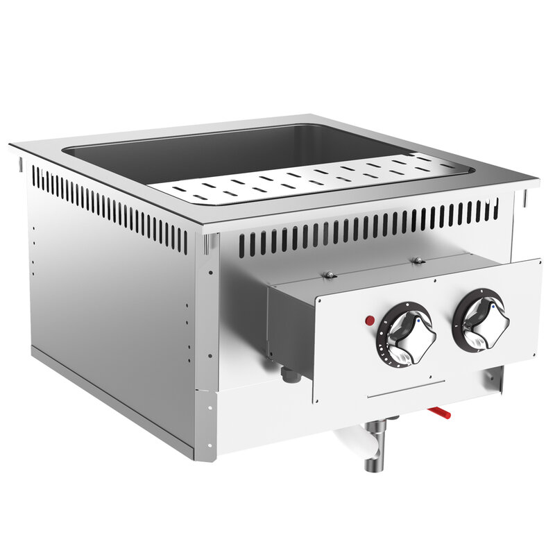 Gastro-inox Mareno 700 Drop-in Pastakoker 42 Liter, 60cm