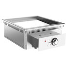 Gastro-inox Mareno 700 Drop-in Bakplaat 60cm, Verchroomd Bakoppervlak