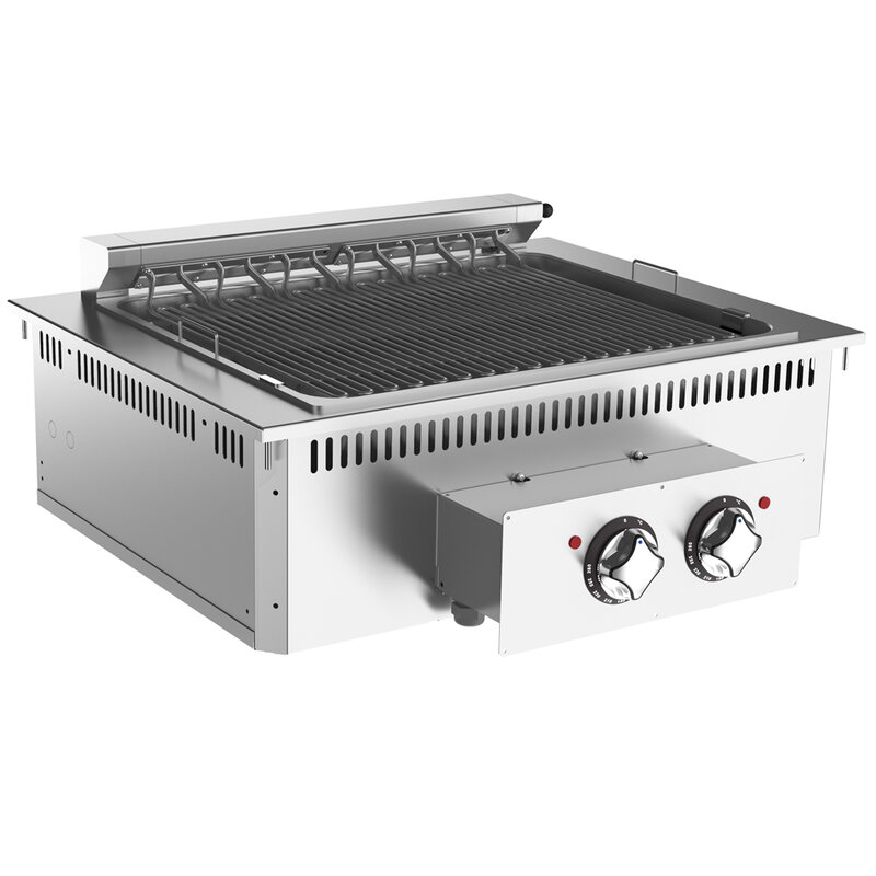 Gastro-inox Mareno 700 Drop-in Vapeur Grill 80 cm