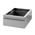 Gastro-inox Lade Voor Onderbouw Van Roestvrijstaal, 680mm Diep