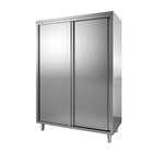 Gastro-inox Werkkast Van Roestvrijstaal Met Schuifdeuren, 1700(l)x700(d)x1500(h)mm