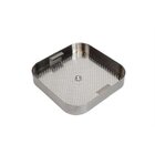 Gastro-inox Vuilopvangbak/rooster Voor Inlasspoelbak, Roestvrijstaal 500x500mm