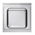 Gastro-inox Spoeltafelwerkblad Roestvrijstaal Aisi 304, 700(l)x700(d)x40(h)mm