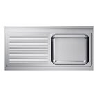 Gastro-inox Spoeltafelwerkblad Bak R Roestvrijstaal Aisi 304, 1400(l)x700(d)x40(h)mm