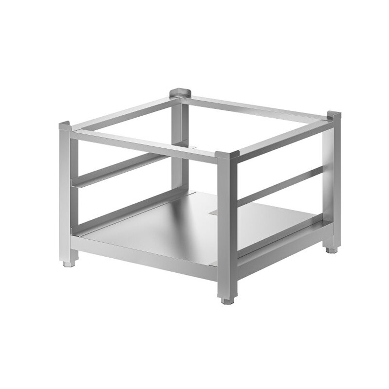 Gastro-inox Onderstel Voor Vaatwasmachines Met Onderblad Van Roestvrijstaal, 60x60cm