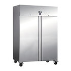 Gastro-inox Rvs 1200 Liter Vriezer, Statisch Gekoeld Met Ventilator