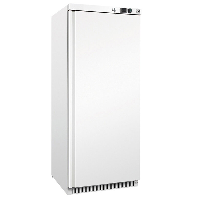 Gastro-inox Wit Stalen Koeling 600 Liter, Statisch Gekoeld Met Ventilator