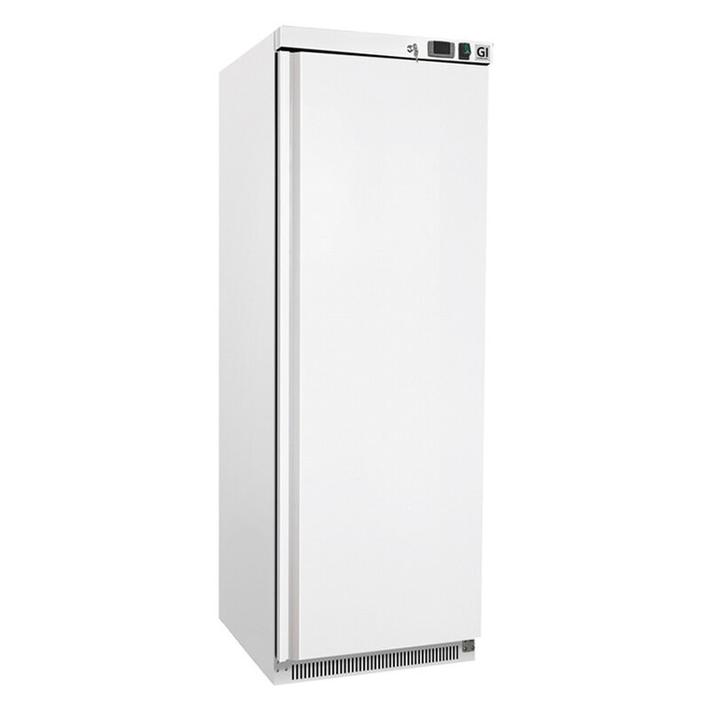 Gastro-inox Wit Stalen Koeling 400 Liter, Statisch Gekoeld Met Ventilator