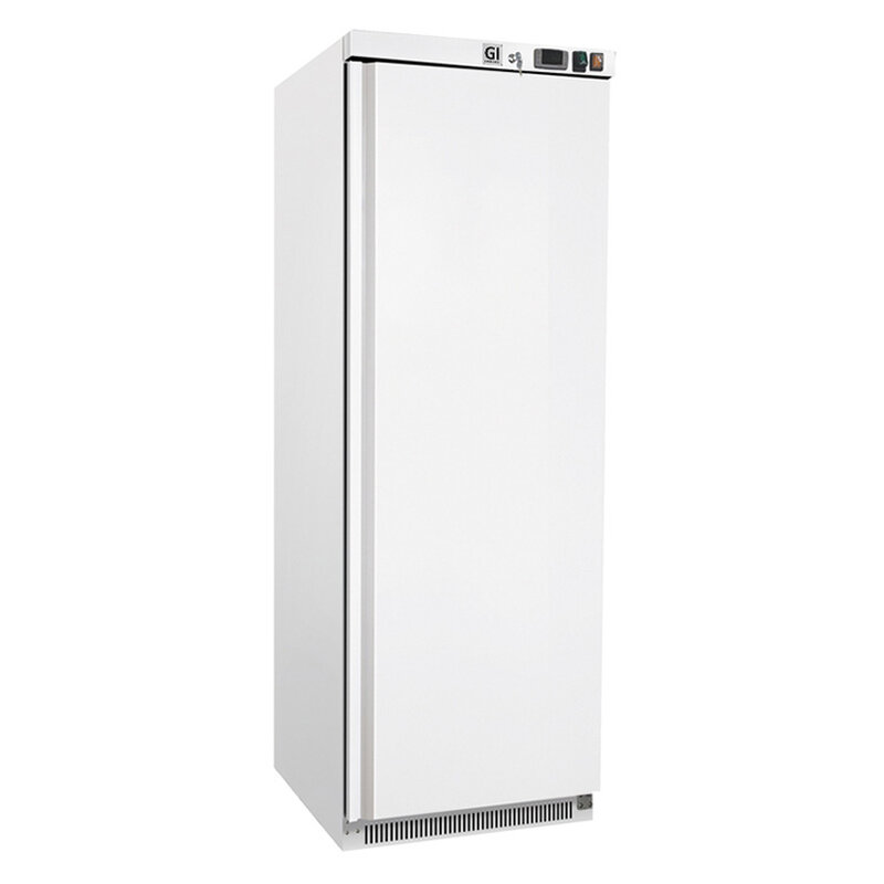 Gastro-inox Wit Stalen Vriezer 400 Liter, Statisch Gekoeld