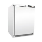 Gastro-inox Wit Stalen Vriezer 200 Liter, Statisch Gekoeld