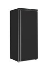 Gastro-inox Zwart Stalen Koeling 400 Liter, Statisch Gekoeld Met Ventilator